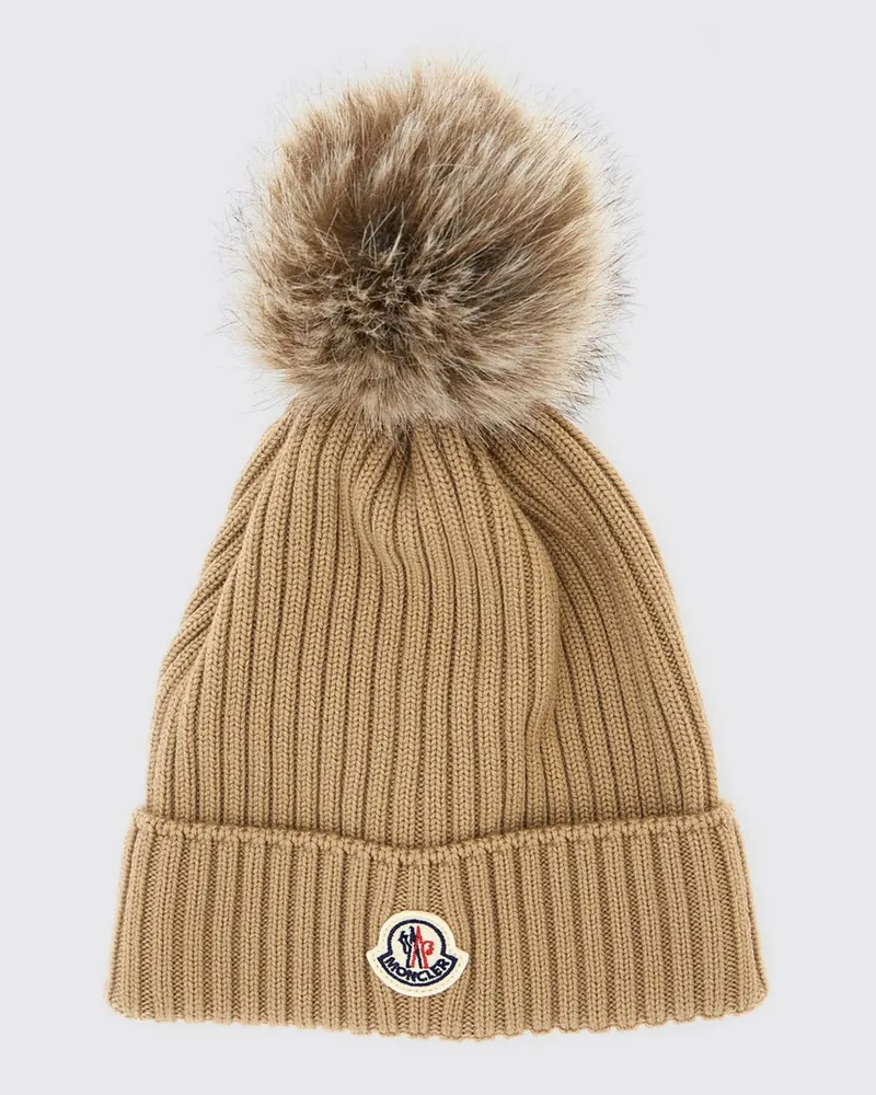 Moncler Hut kinder Beige