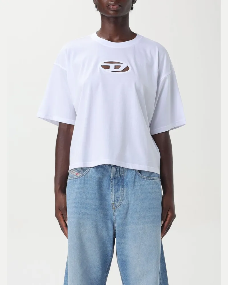 Diesel T-shirt damen Weiß
