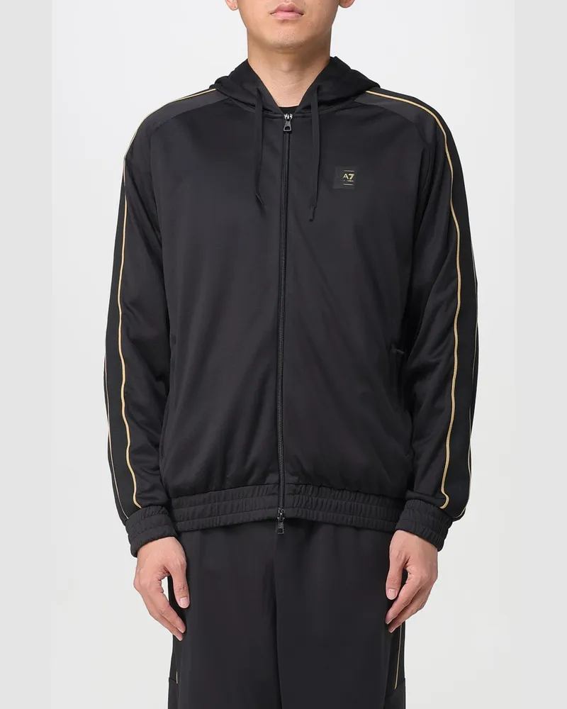 EA7 Sweatshirt herren Schwarz