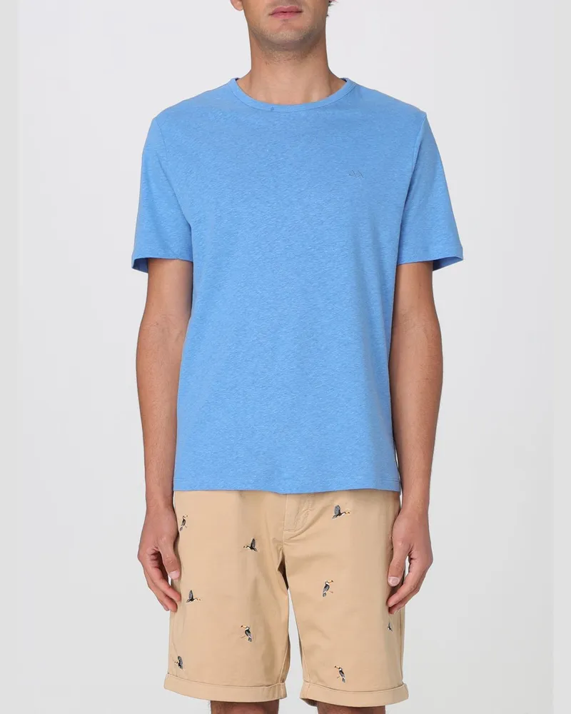 Sun68 T-shirt herren Blau