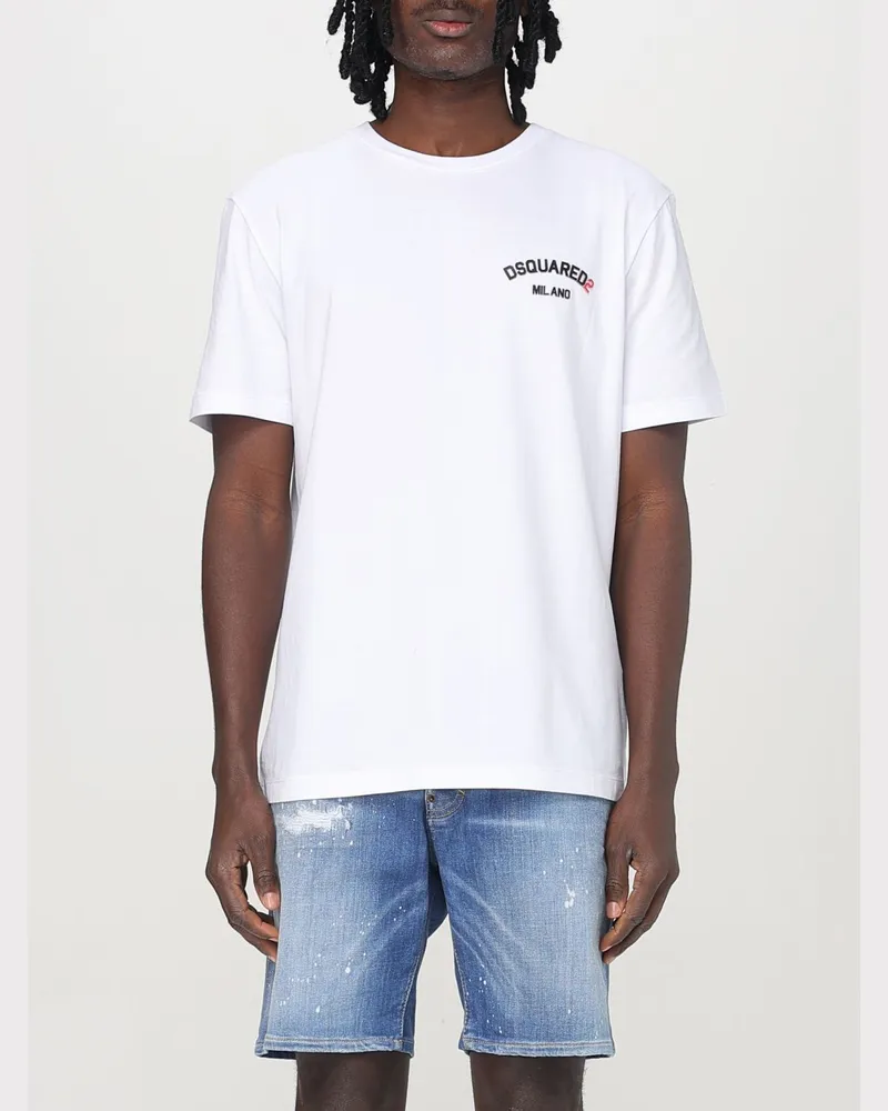 Dsquared2 T-shirt herren Weiß