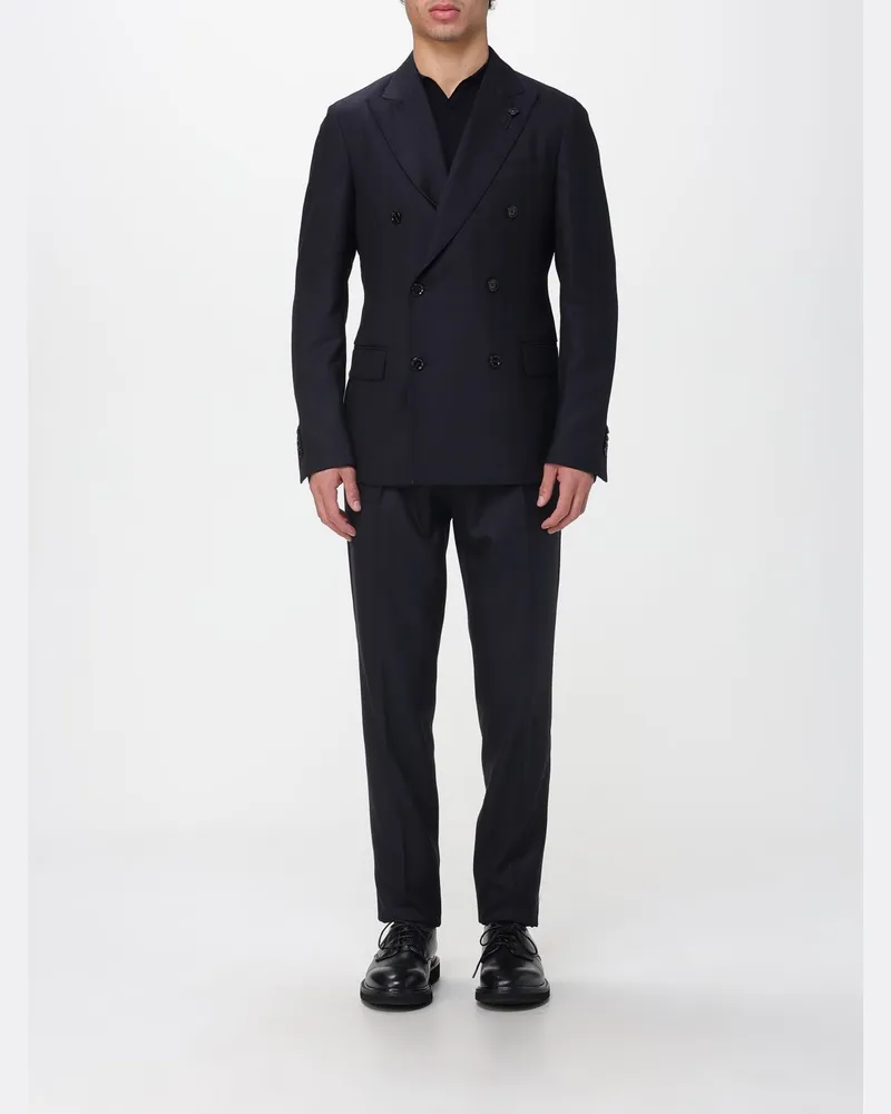 LARDINI Anzug herren Schwarz