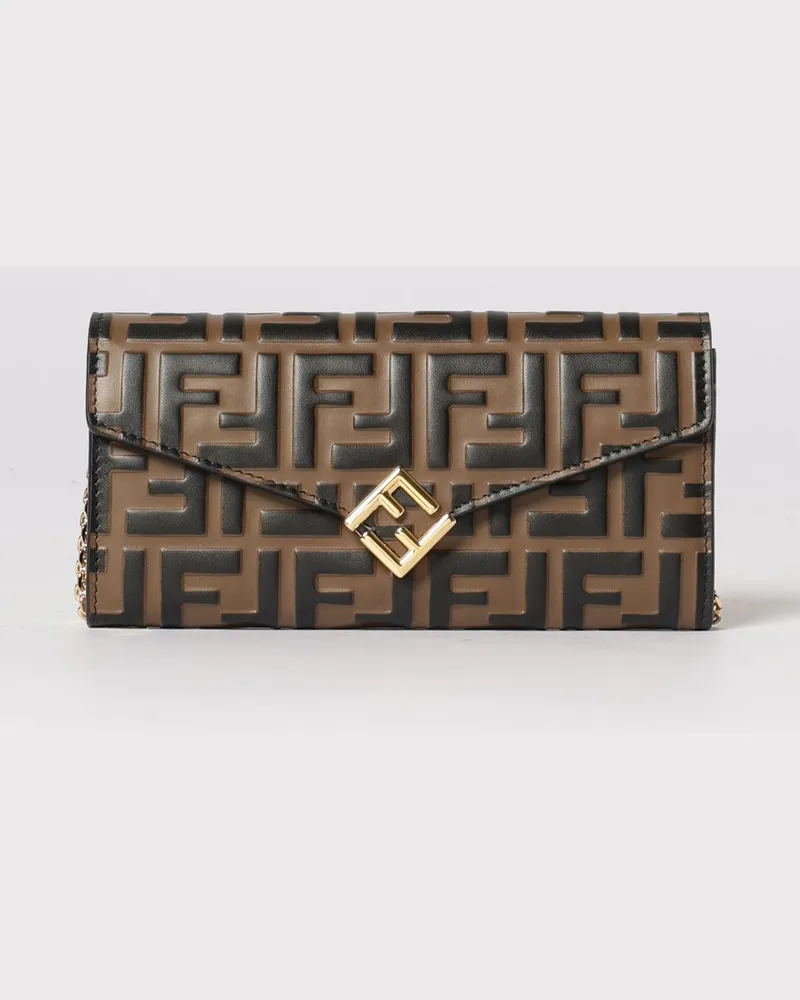 Fendi Geldbörse damen Tabak