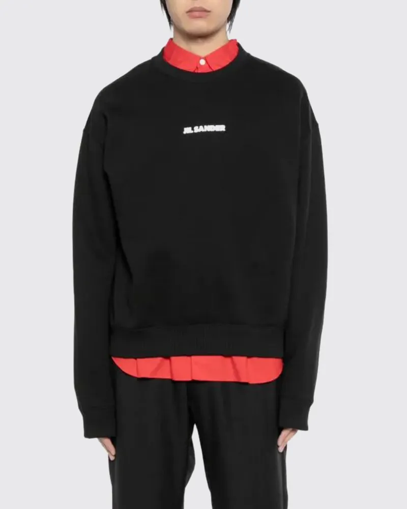 Jil Sander Sweatshirt herren Schwarz
