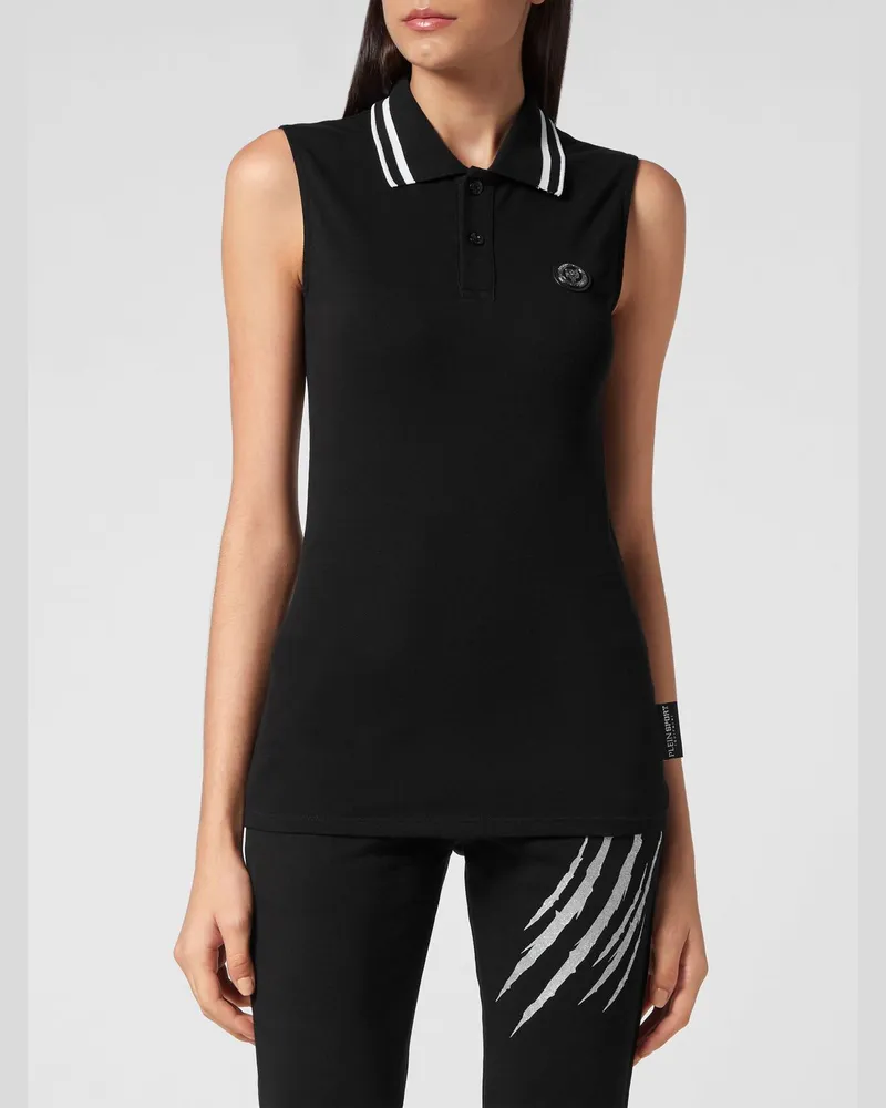 Philipp Plein Polo damen Schwarz