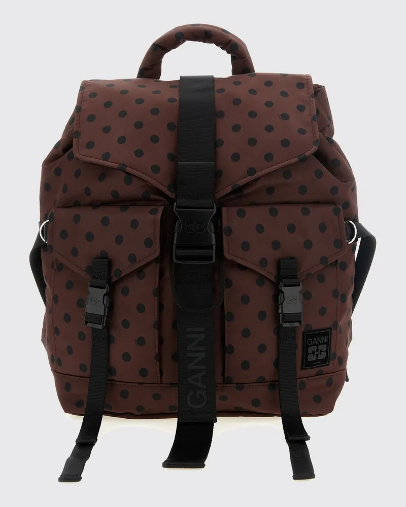 Ganni Rucksack damen Braun