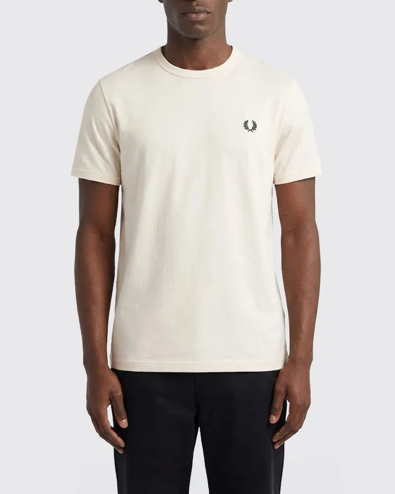 Fred Perry T-shirt herren Beige