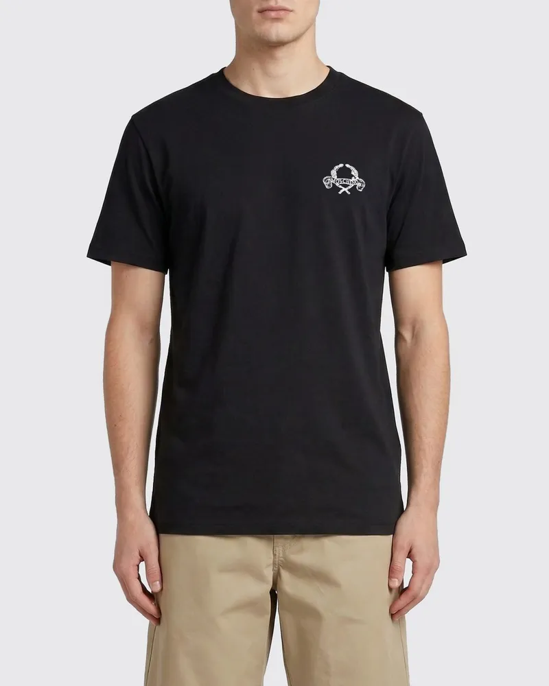 Moschino T-shirt herren Schwarz
