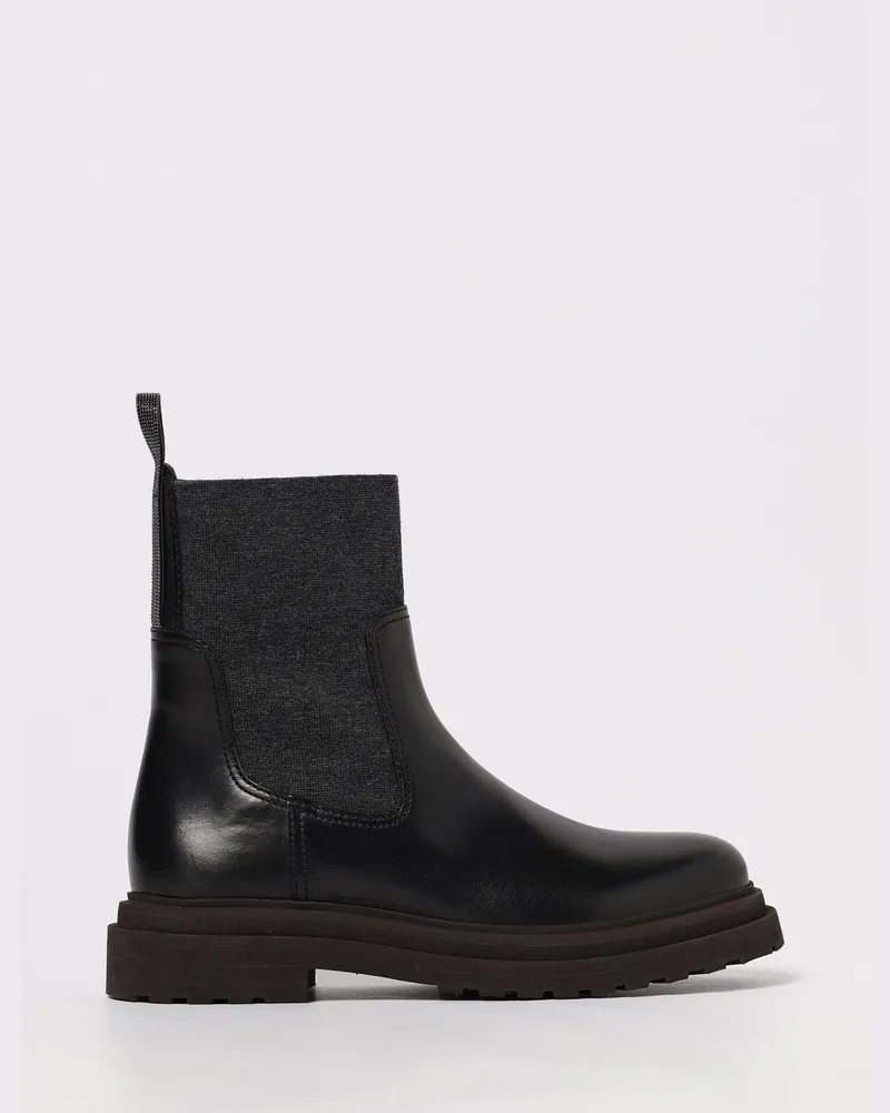 Brunello Cucinelli Schuhe damen Schwarz