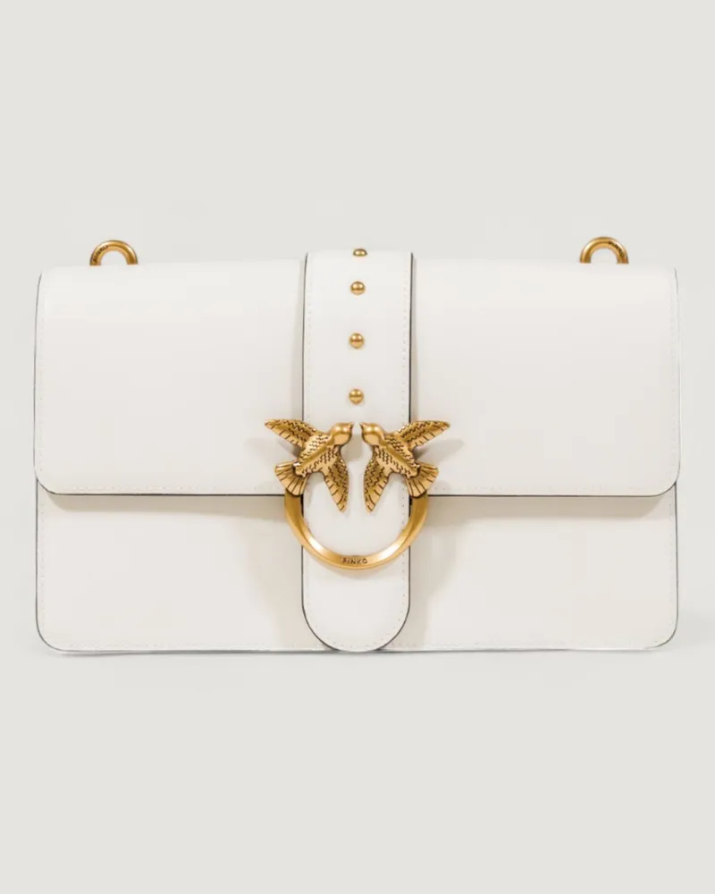 Pinko Schultertasche damen Weiss
