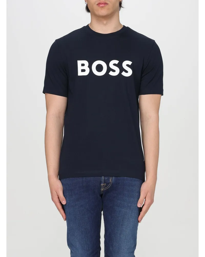 HUGO BOSS T-shirt herren Blau