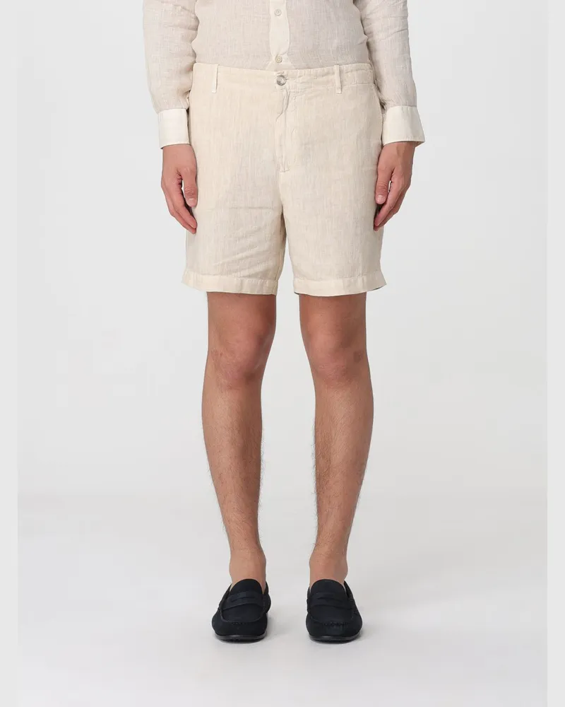120% Lino Shorts herren Safari