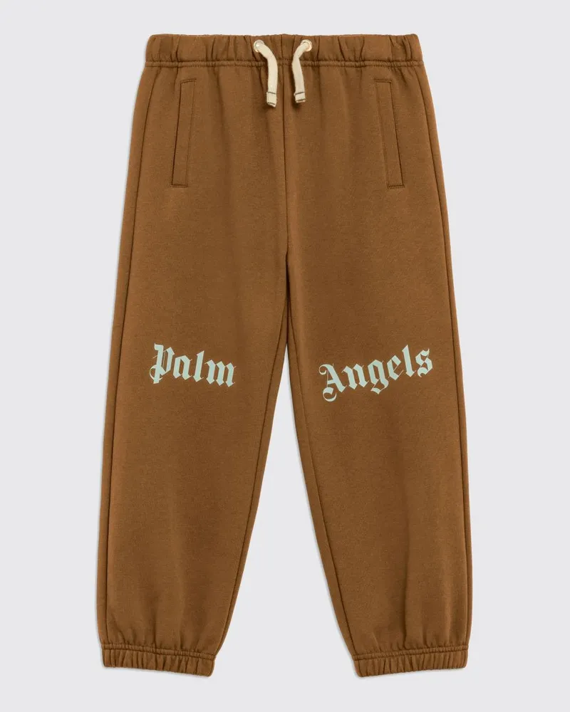 Palm Angels Jersey-Jogginghose von für Jungen mit aufgedrucktem Logo Braun