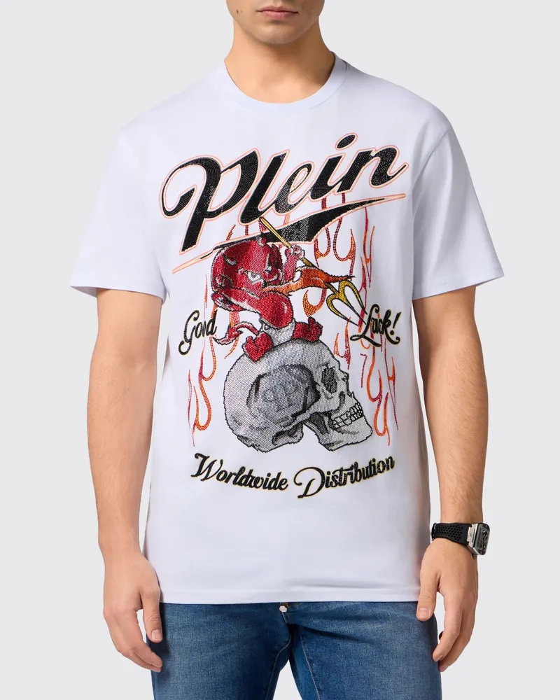 Philipp Plein T-shirt herren Weiß