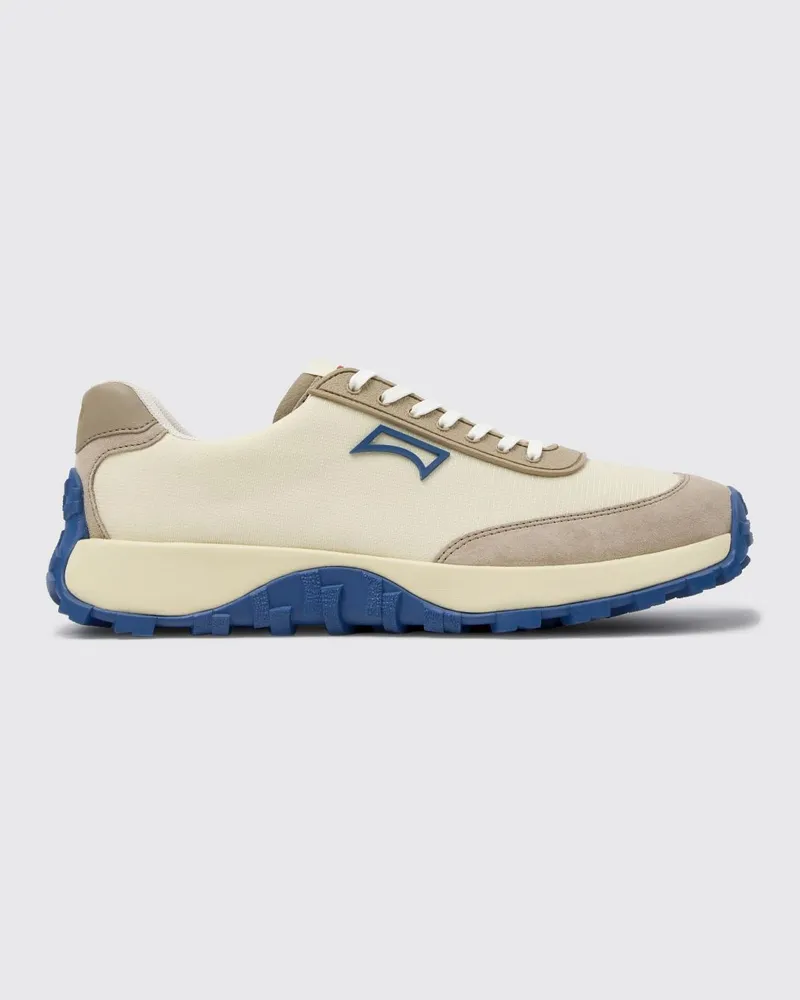 Camper Drift Trail Sneaker aus Leder und Wildleder mit Vibram-Sohle Beige
