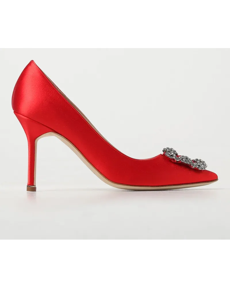 Manolo Blahnik Schuhe Rot