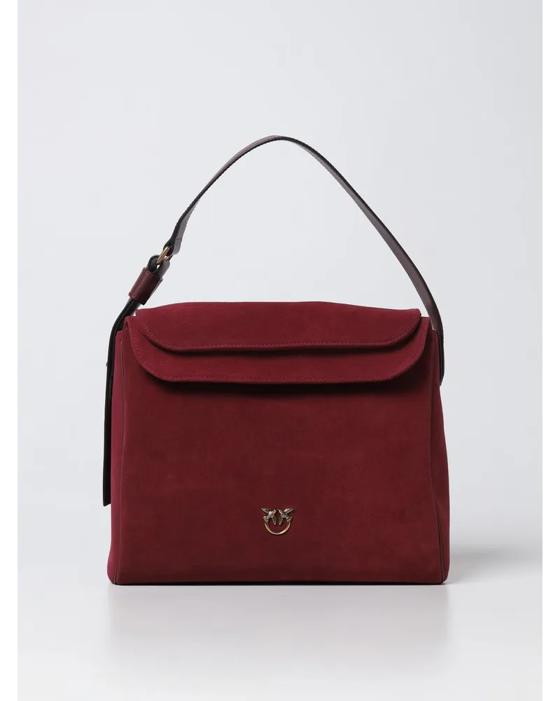 Pinko Schultertasche damen Burgunderrot