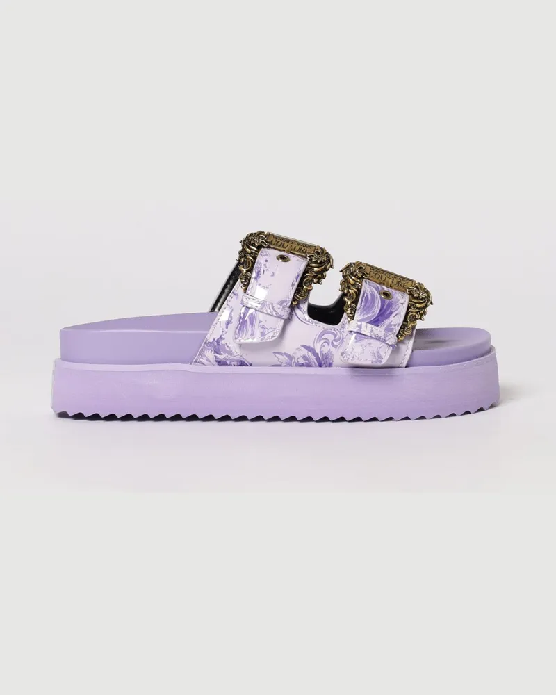 Versace Jeans Sandalen mit absatz damen Violett