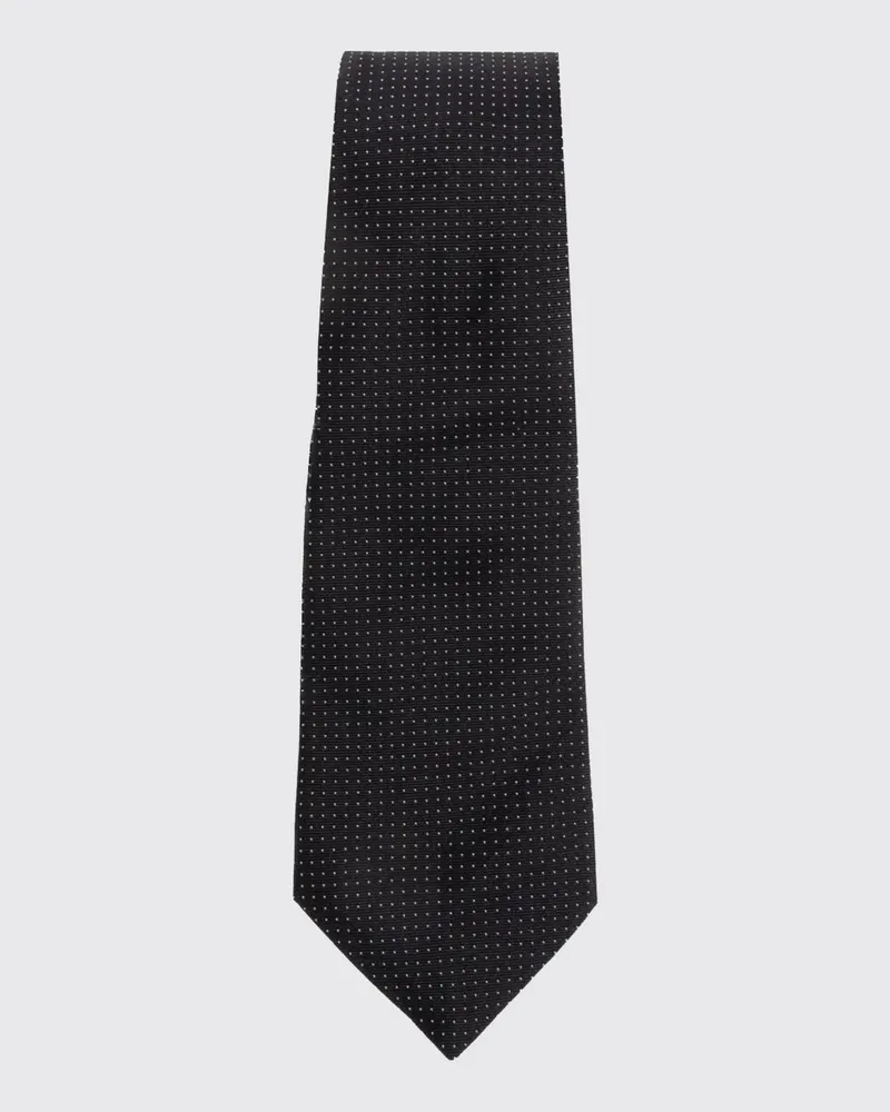 Giorgio Armani Krawatte herren Schwarz