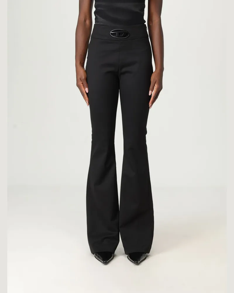 Diesel Hose damen Schwarz