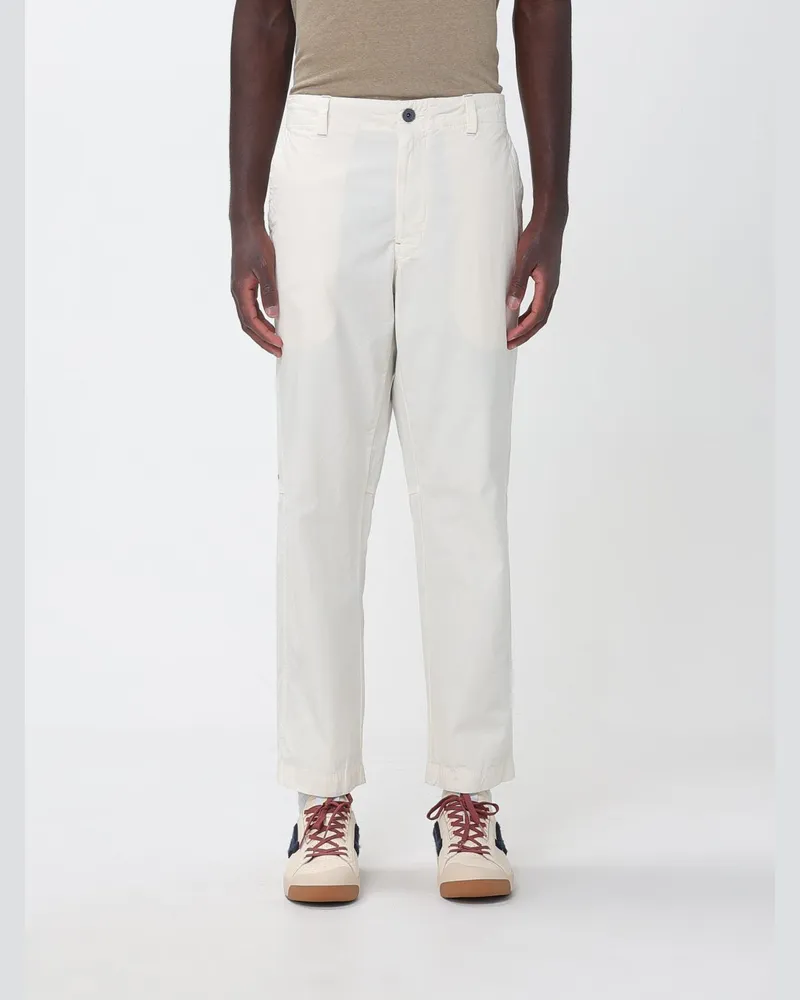 Murphy & Nye Chino-Hose aus Baumwolle mit Eingrifftaschen Natural
