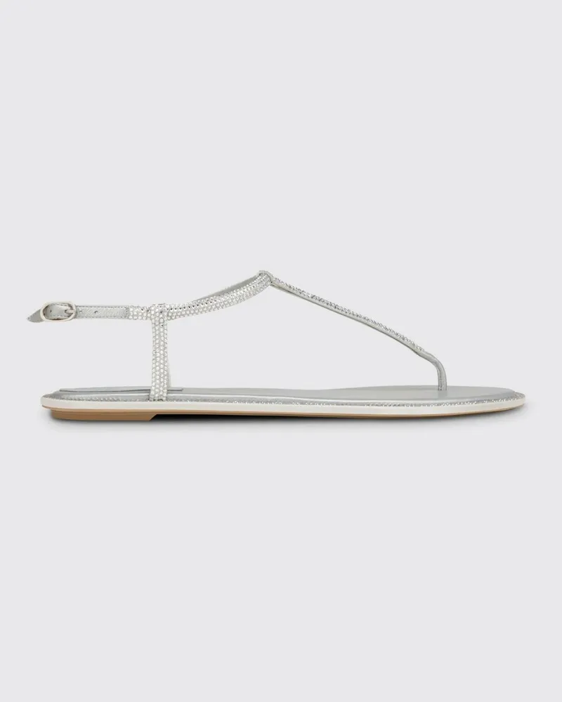 René Caovilla Flache schuhe damen Grau