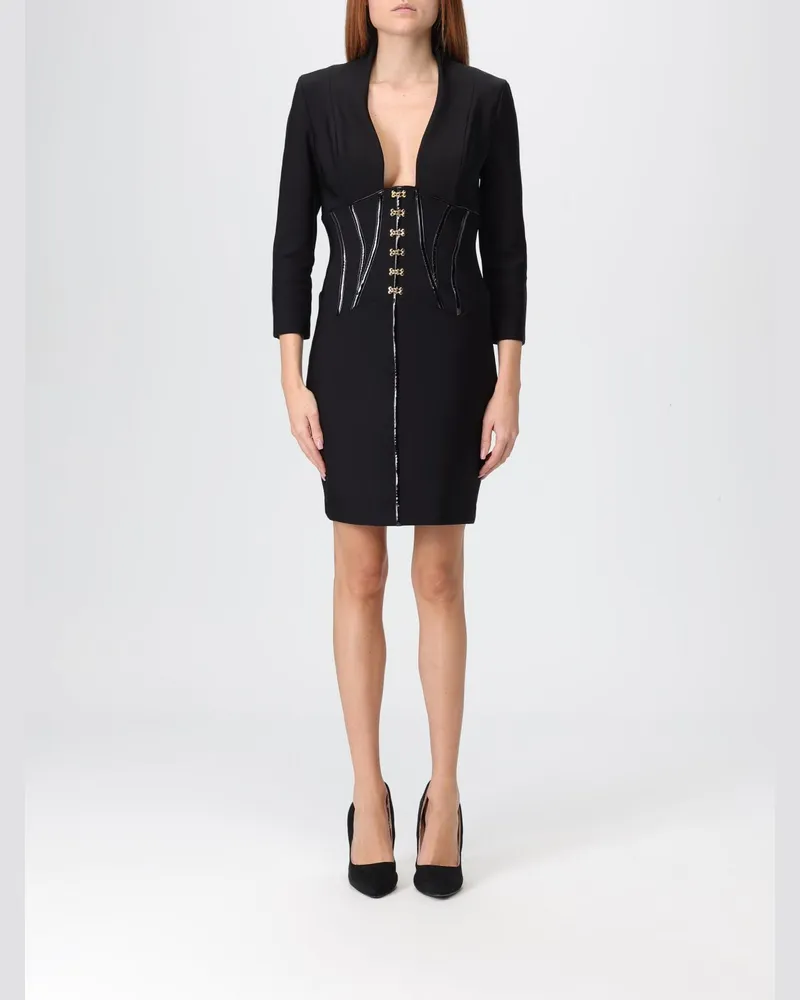 Elisabetta Franchi Kleider damen Schwarz