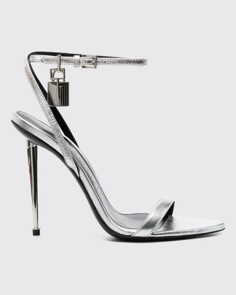 Tom Ford Sandalen mit absatz damen Silber