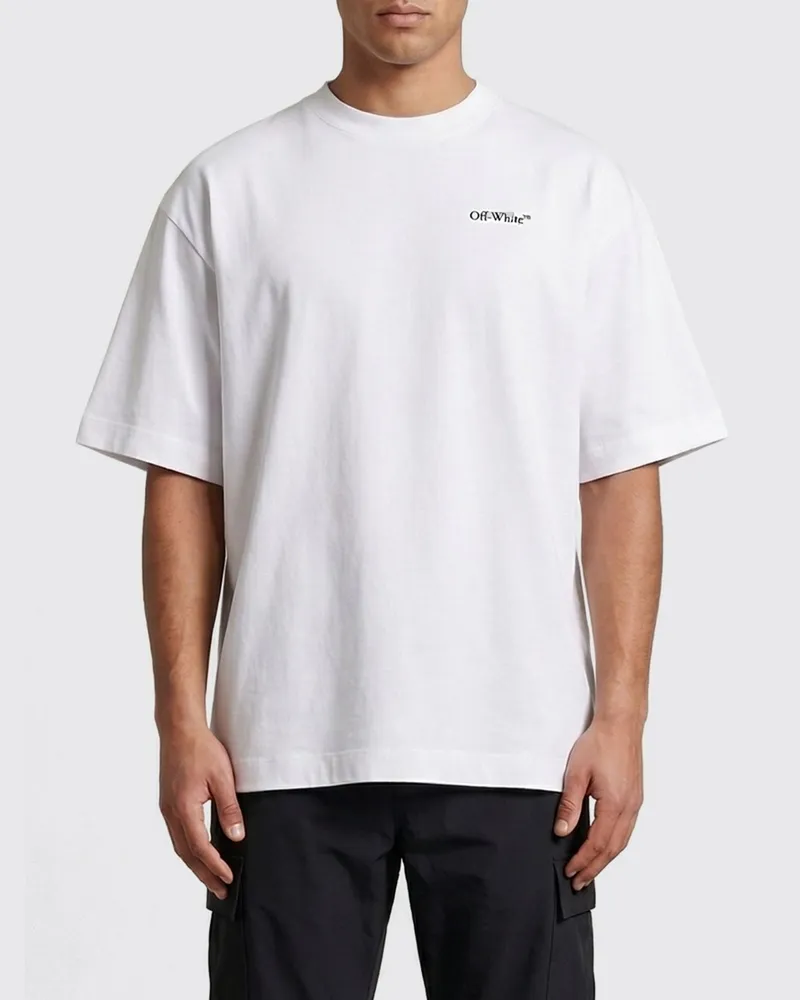 OFF-WHITE T-shirt herren Weiß