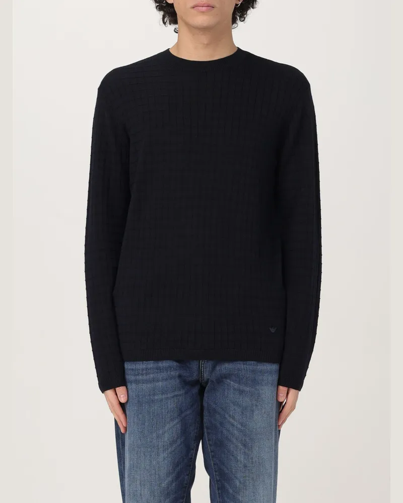 Emporio Armani Pullover herren Blau