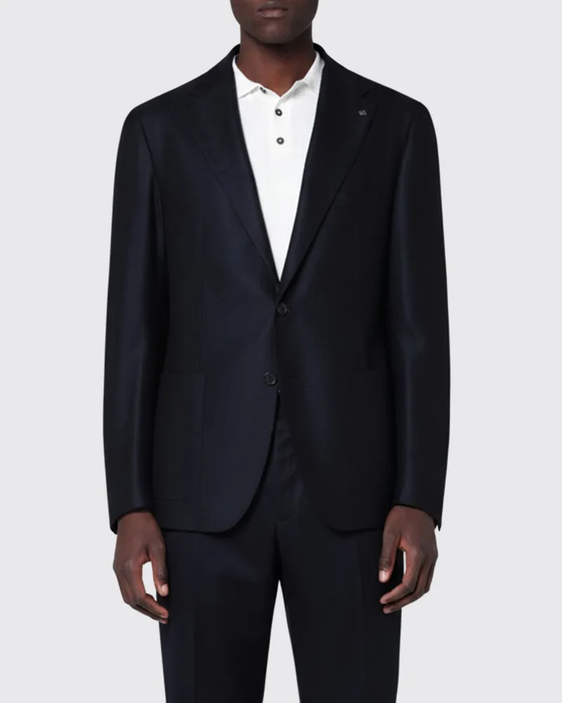 Tagliatore Jacke herren Blau