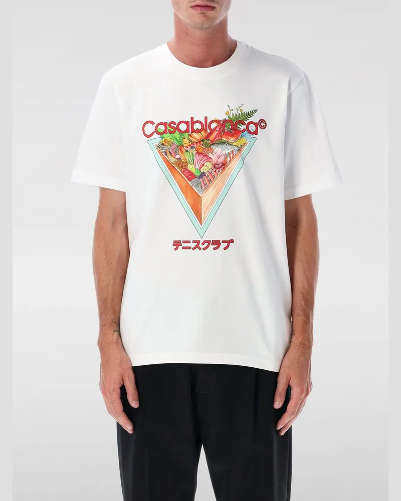 Casablanca Paris T-shirt herren Weiß