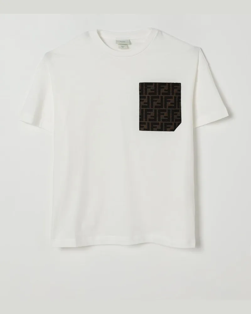 Fendi T-shirt kinder Weiß