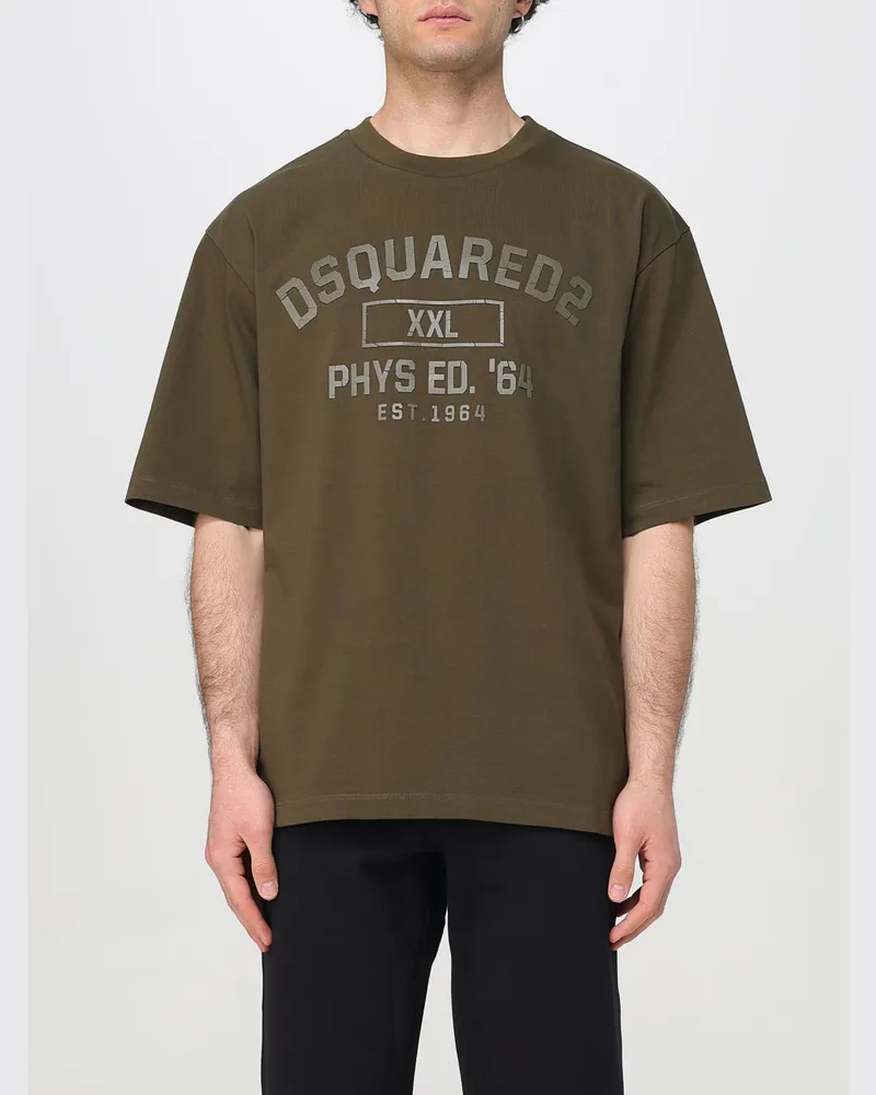 Dsquared2 T-shirt herren Braun
