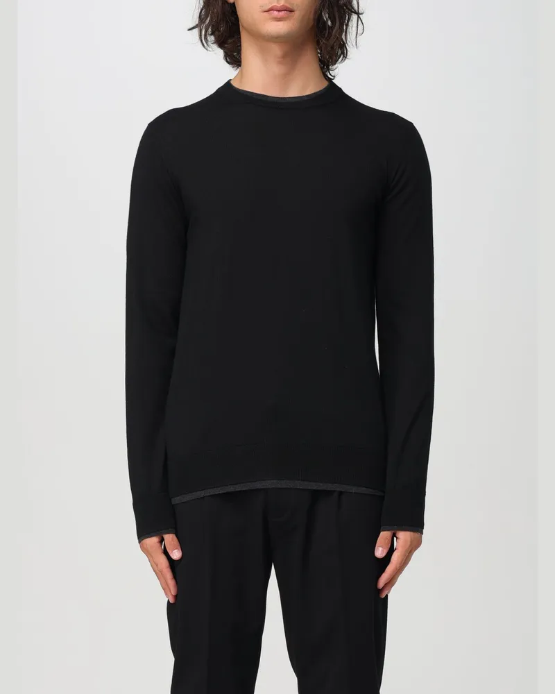 Paolo Pecora Milano Pullover herren Schwarz