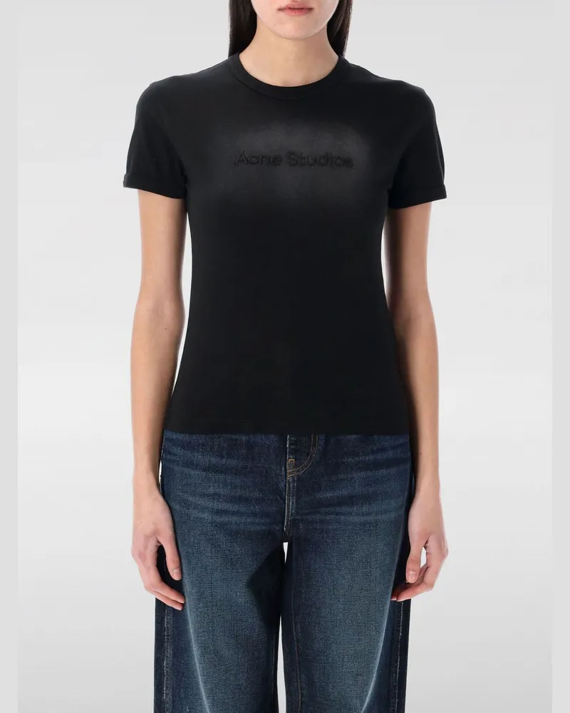 Acne Studios T-shirt damen Schwarz
