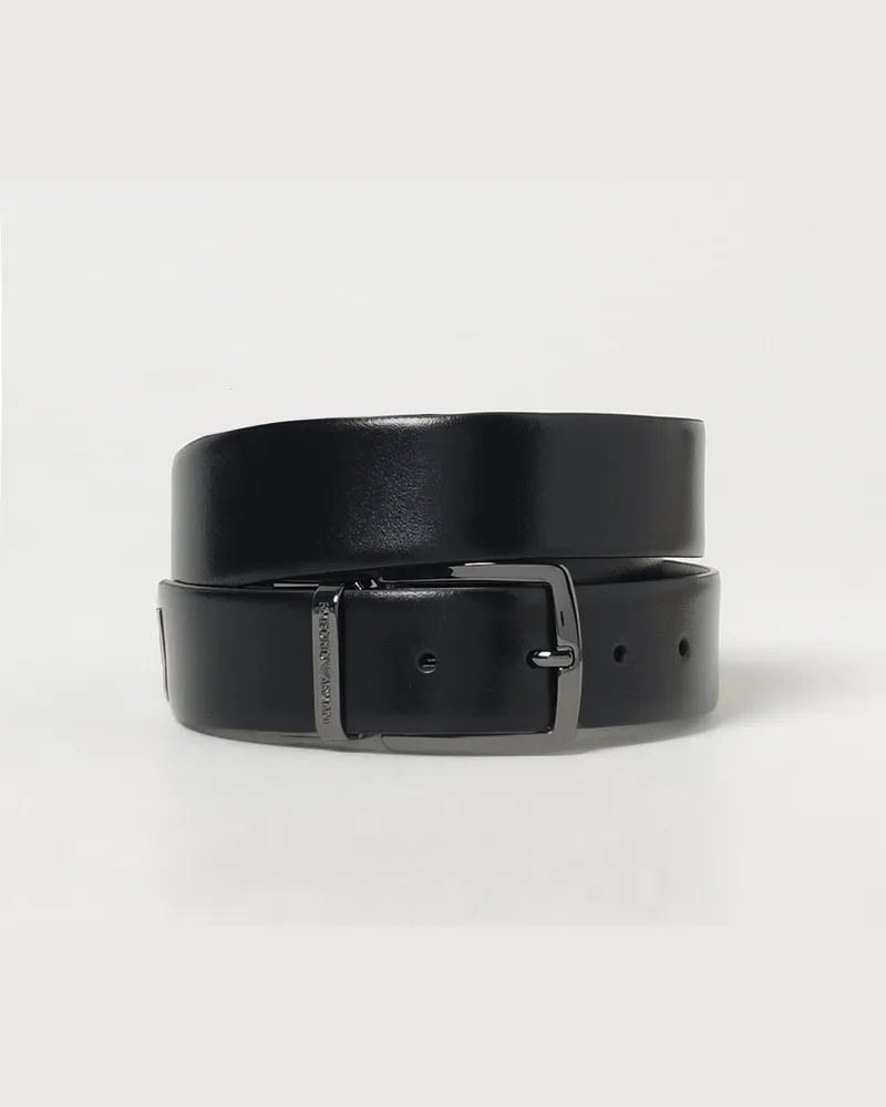 Emporio Armani Grtel herren Schwarz