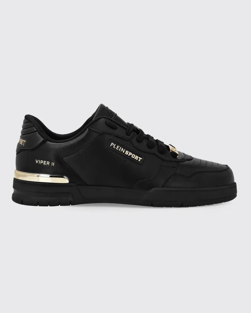 Philipp Plein Viper II Leder-Sneakers Philipp Plein Schwarz