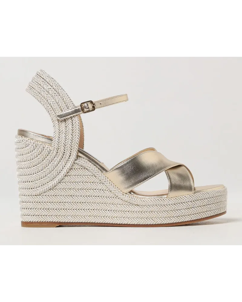 Jimmy Choo Sandalen mit absatz damen Champagne