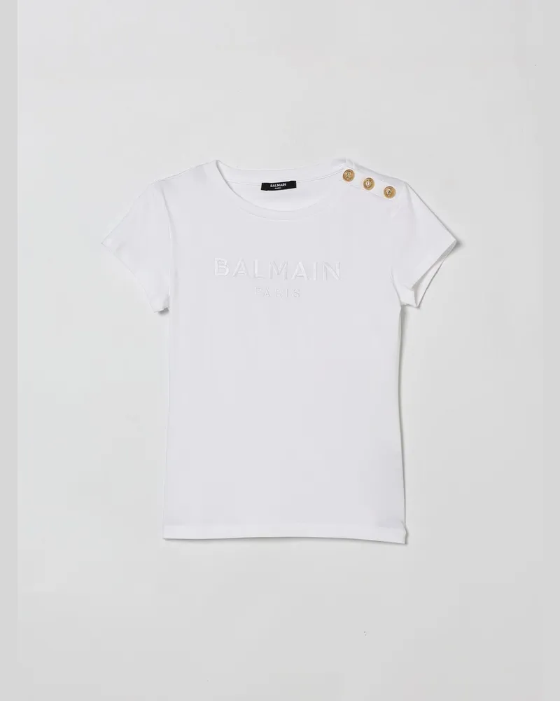 Balmain T-shirt kinder Weiß
