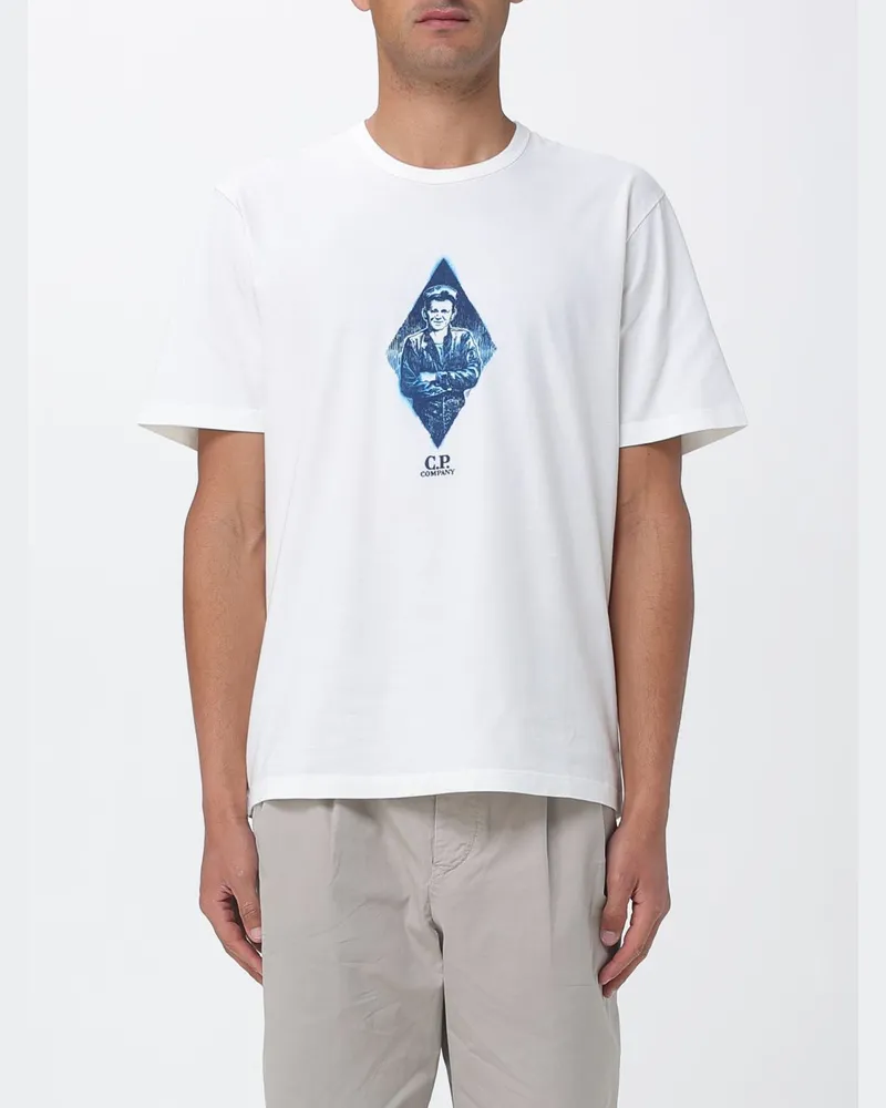 C.P. Company T-shirt herren Weiß