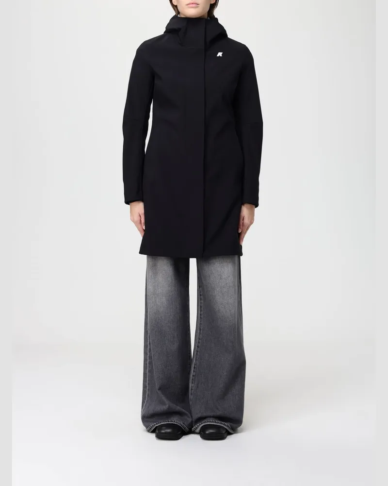 K-Way Mantel damen Schwarz