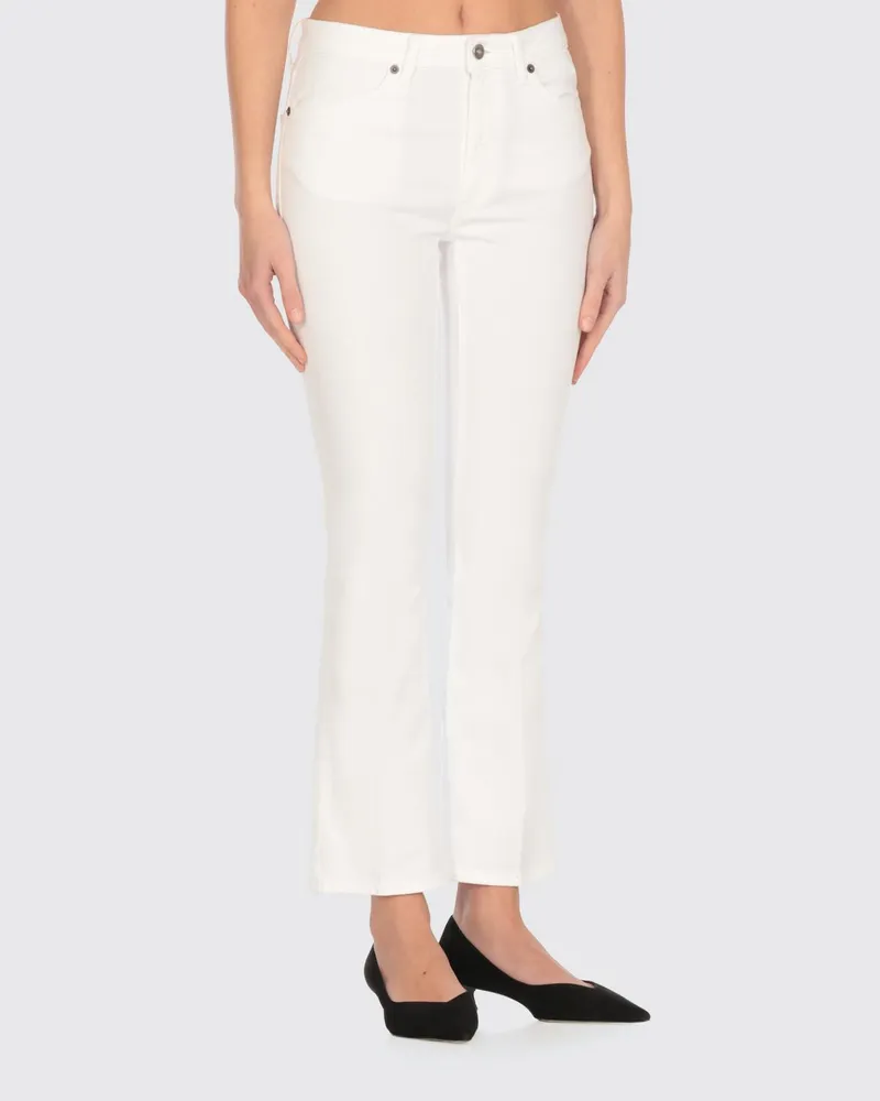 Dondup Hose damen Weiß