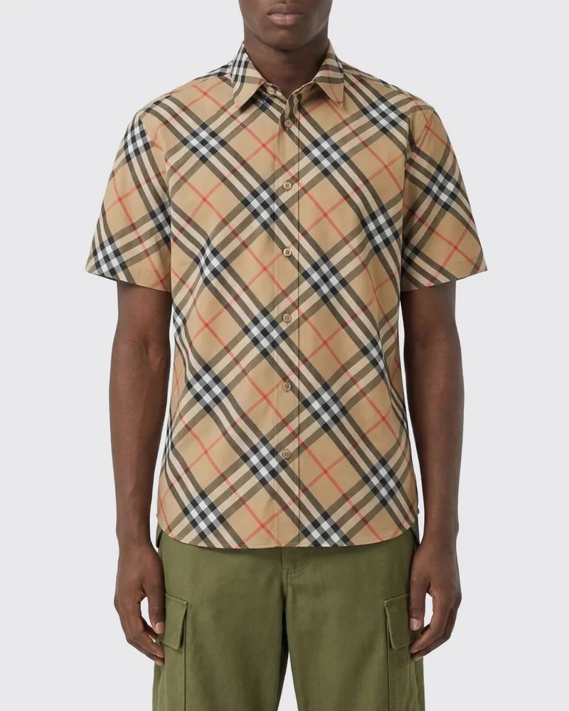 Burberry Hemd herren Sand