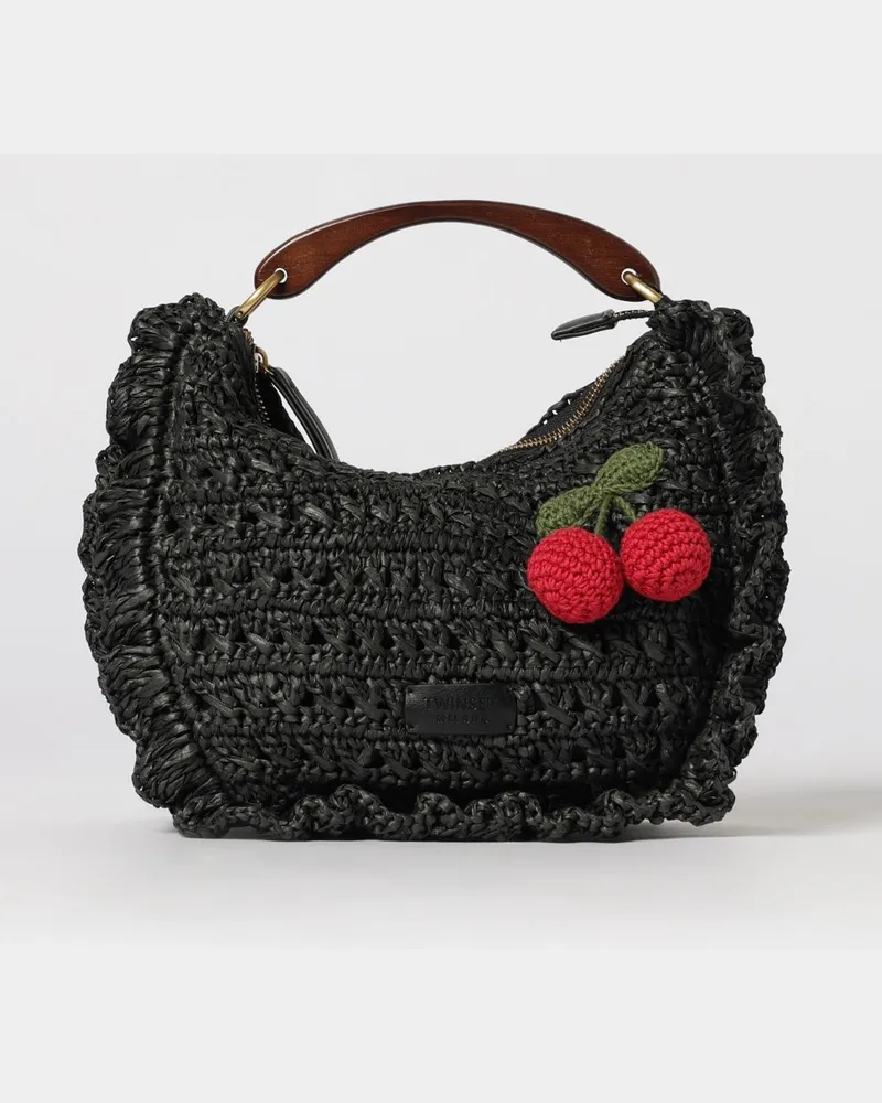 Twin-Set Schultertasche damen Schwarz