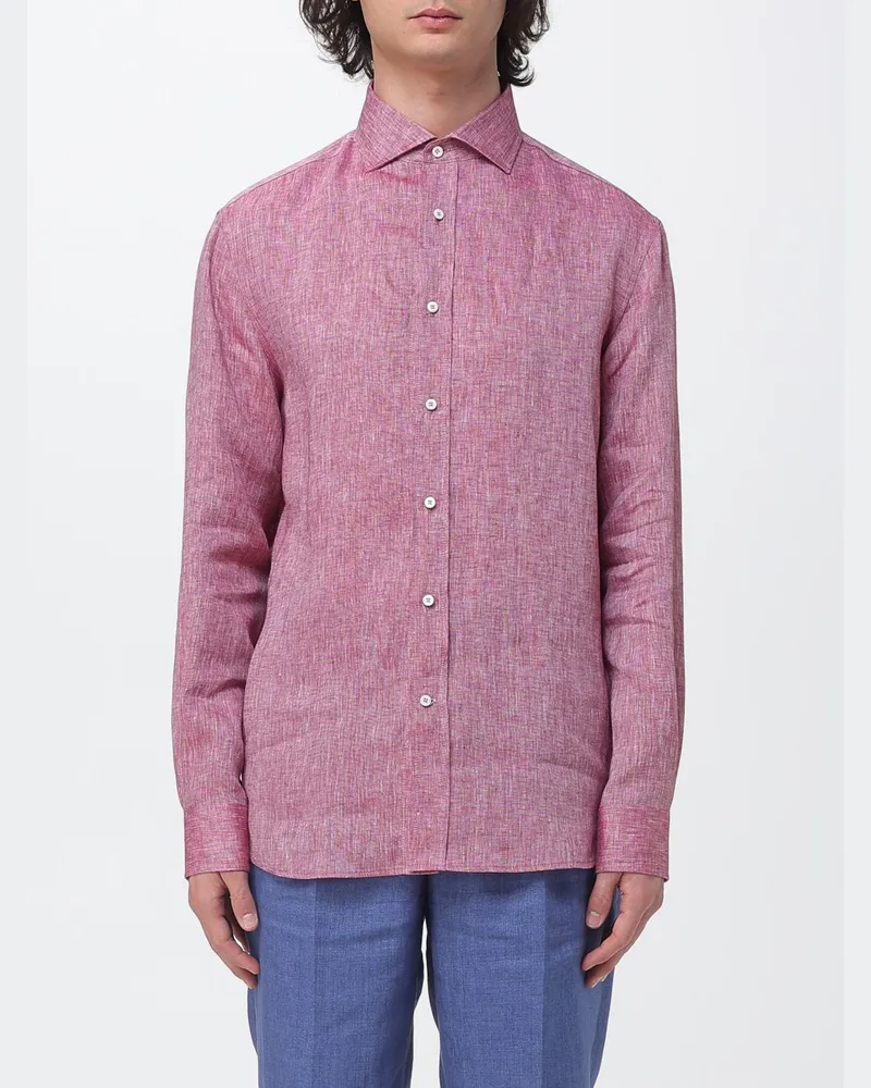 Brunello Cucinelli Hemd herren Cherry