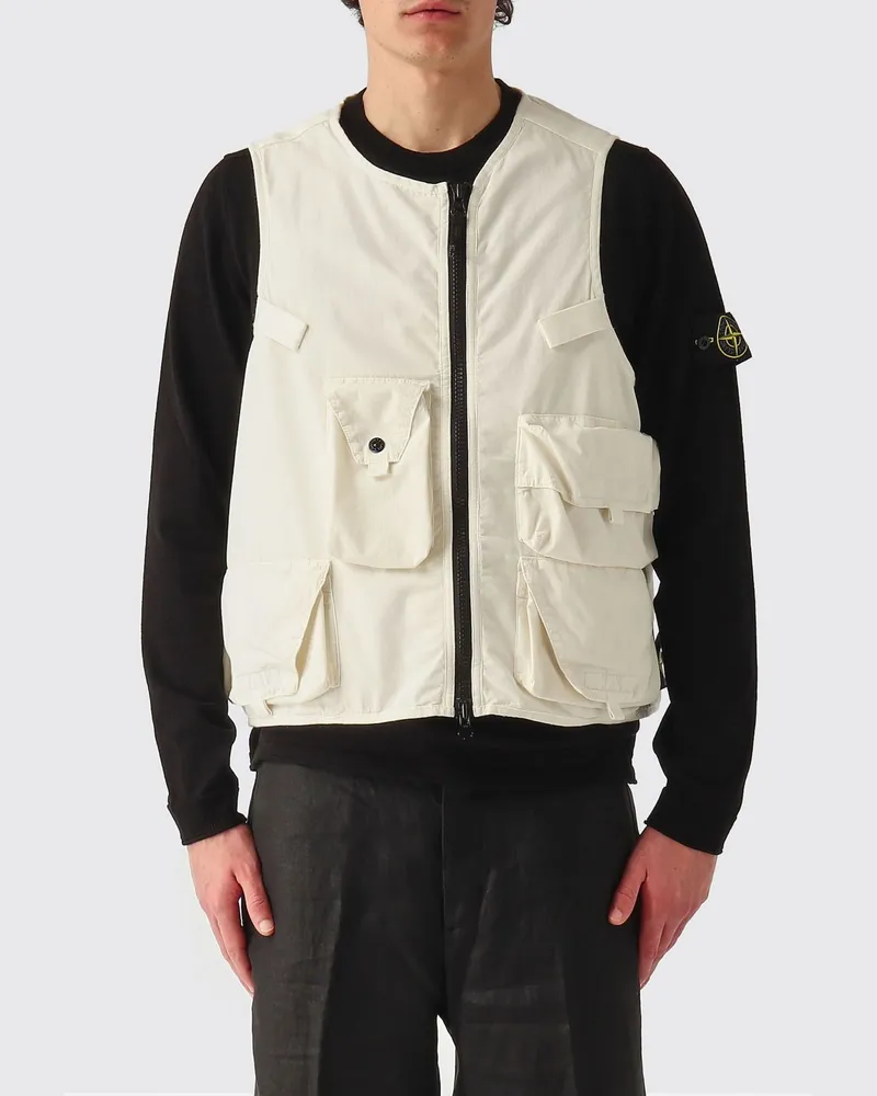 Stone Island Jacke herren Ivory