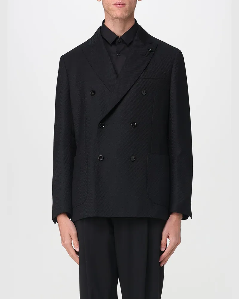 LARDINI Jacke herren Schwarz