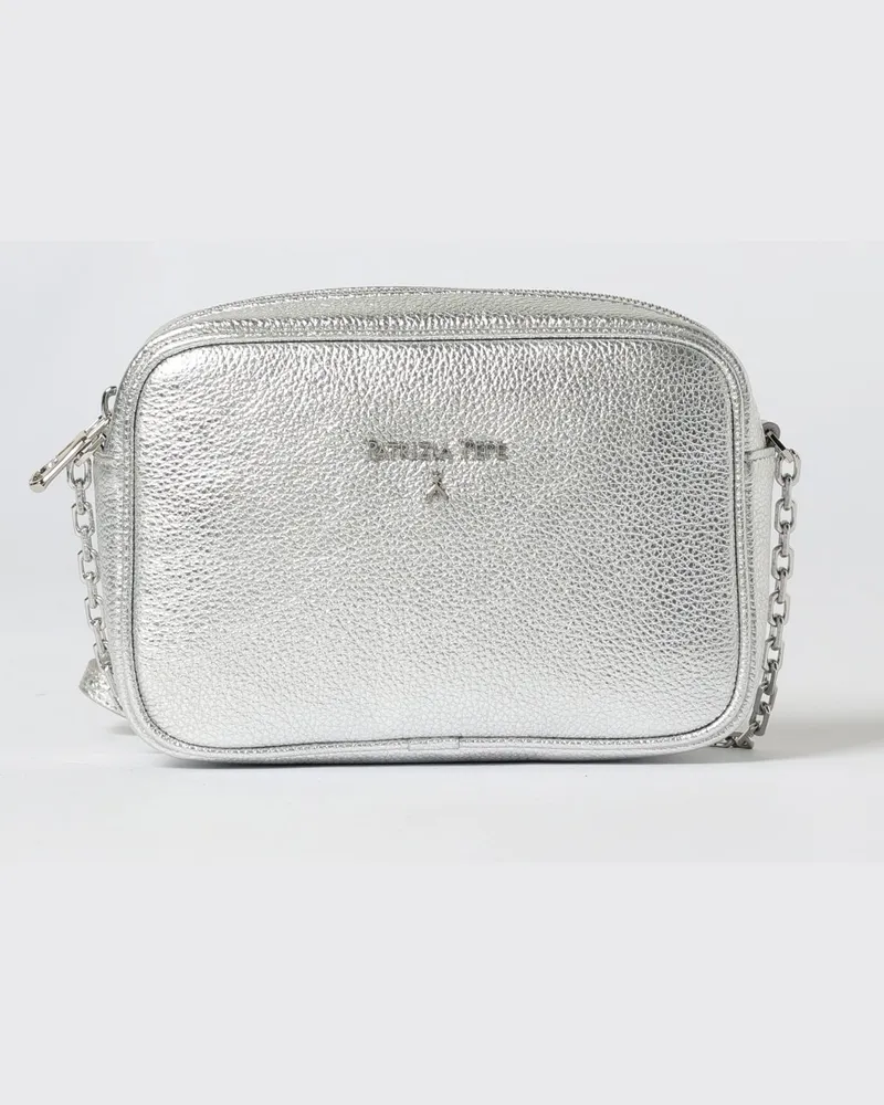 Patrizia Pepe Schultertasche damen Silber