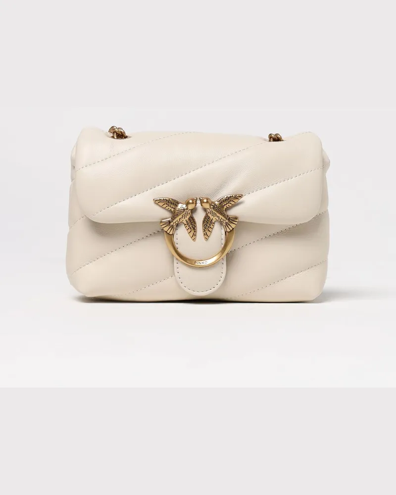 Pinko Schultertasche damen Weiß